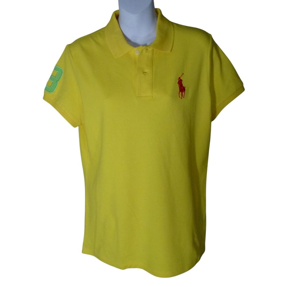 Ralph Lauren Yellow Short Sleeve Polo Tee